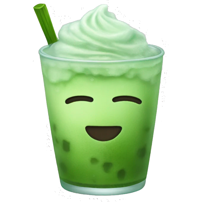 iced matcha emoji