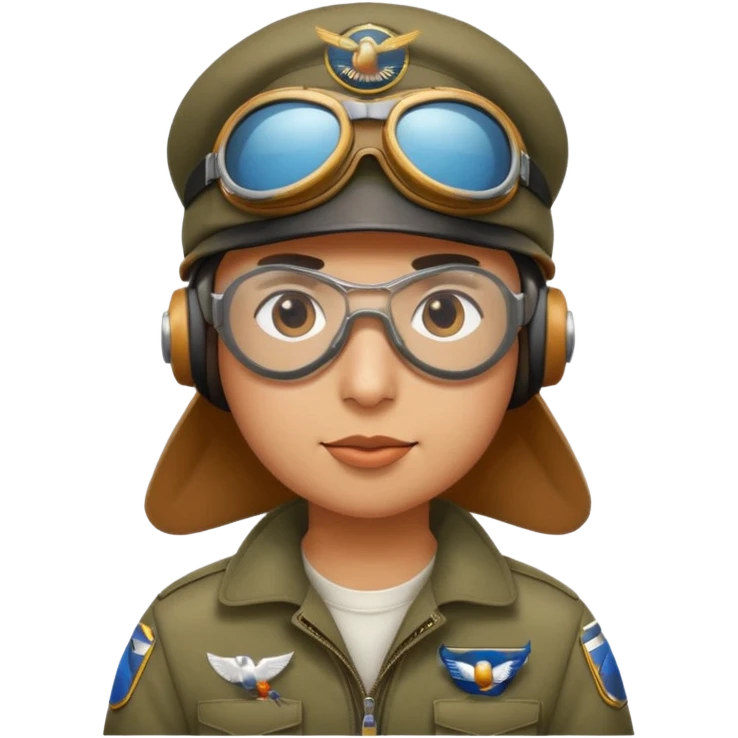 bird pilot emoji
