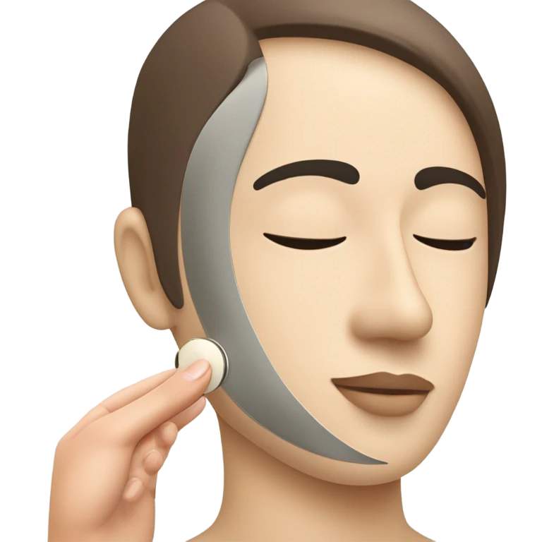 Face massage guasha emoji