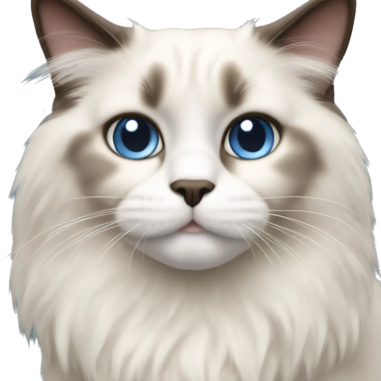 Ragdoll cat emoji