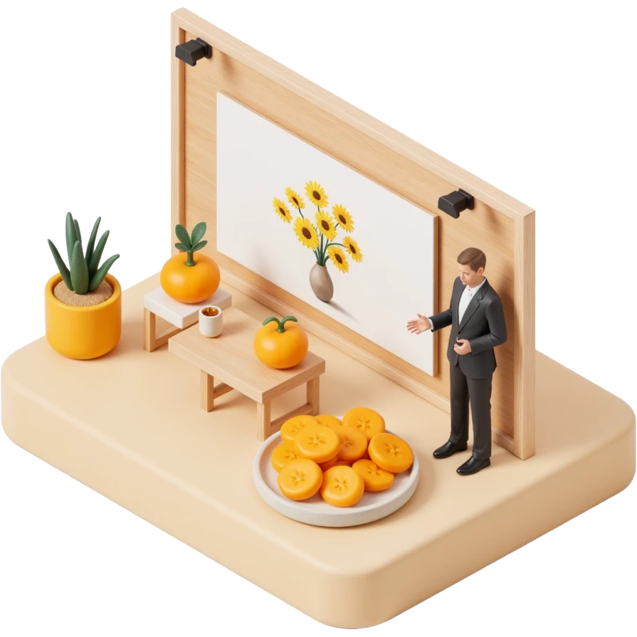 a presentation emoji