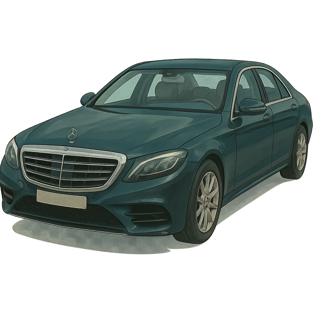 luxury Mercedes sedan emoji