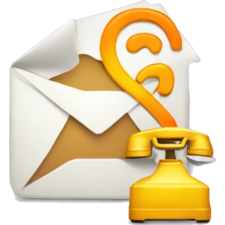 call and email emoji
