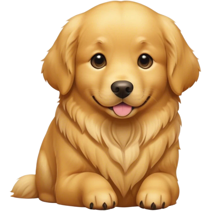 Golden retriever  emoji