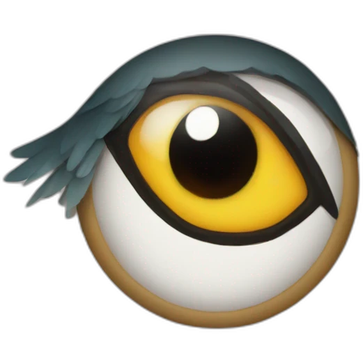 bird eye emoji