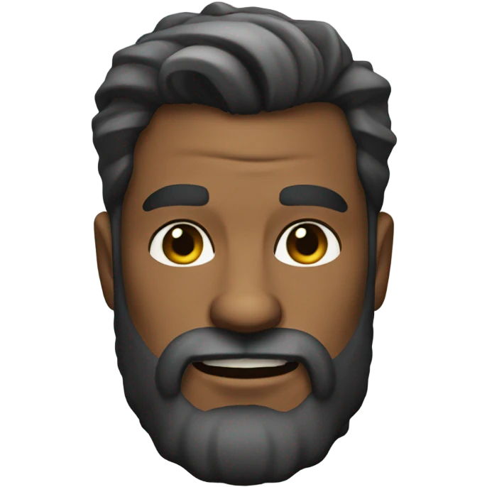 Batman with a beard emoji
