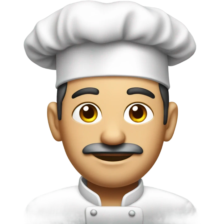 italian chef with eyebrow piercing  emoji