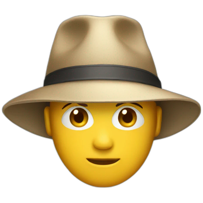 Hat emoji