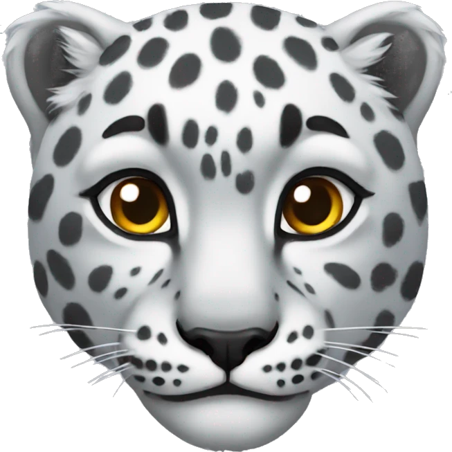 snow leopard emoji
