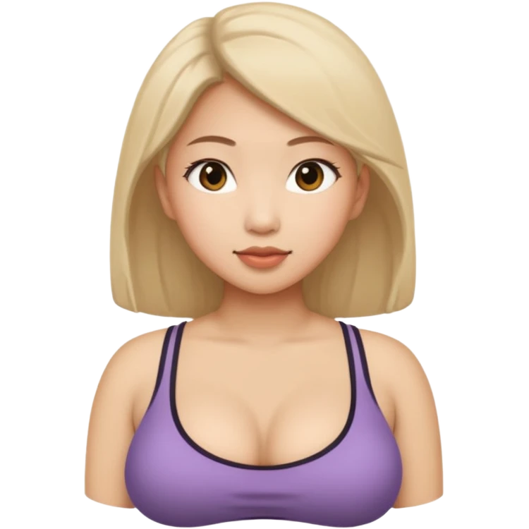 Asian big round boobs emoji