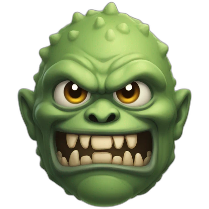 Mortadon triple monstre emoji