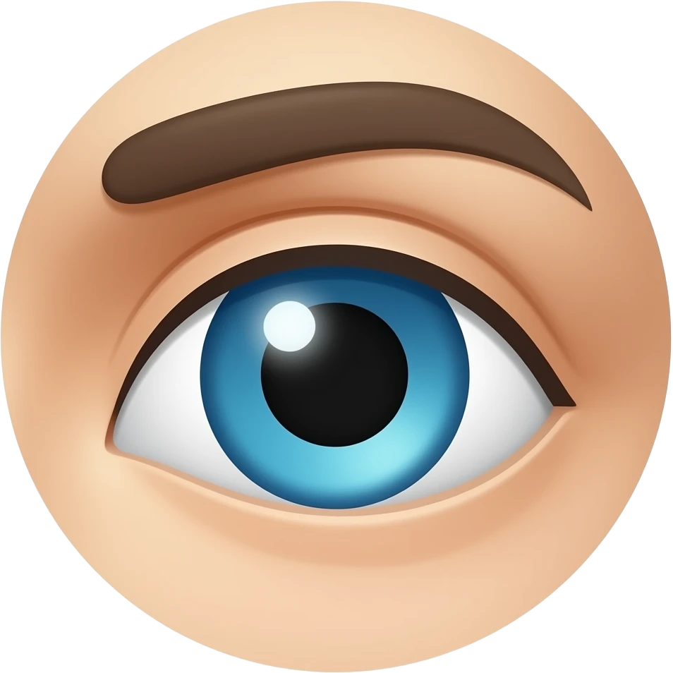 olho fechado emoji