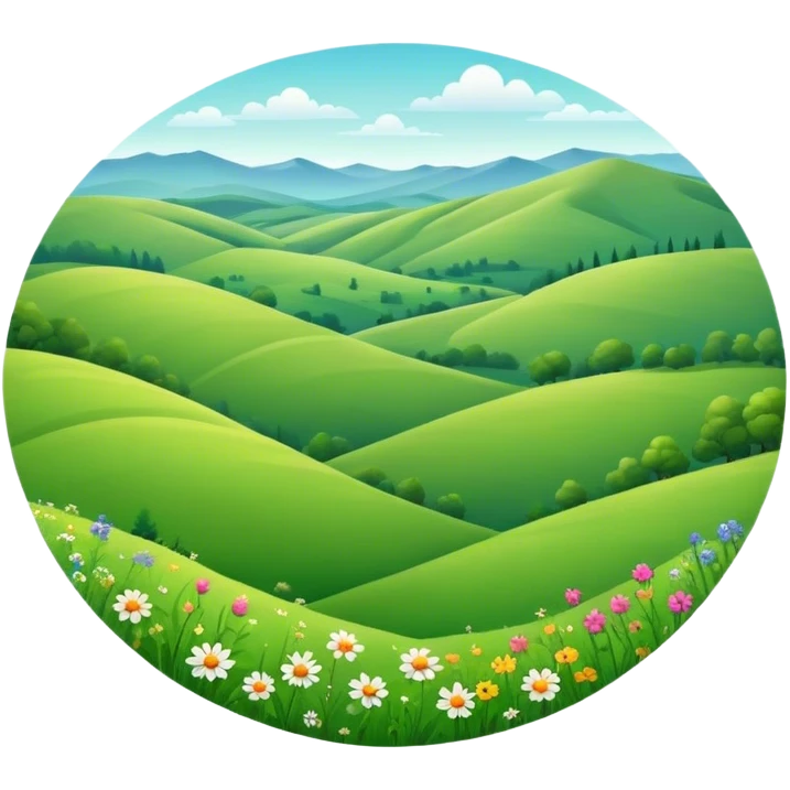vast meadow emoji