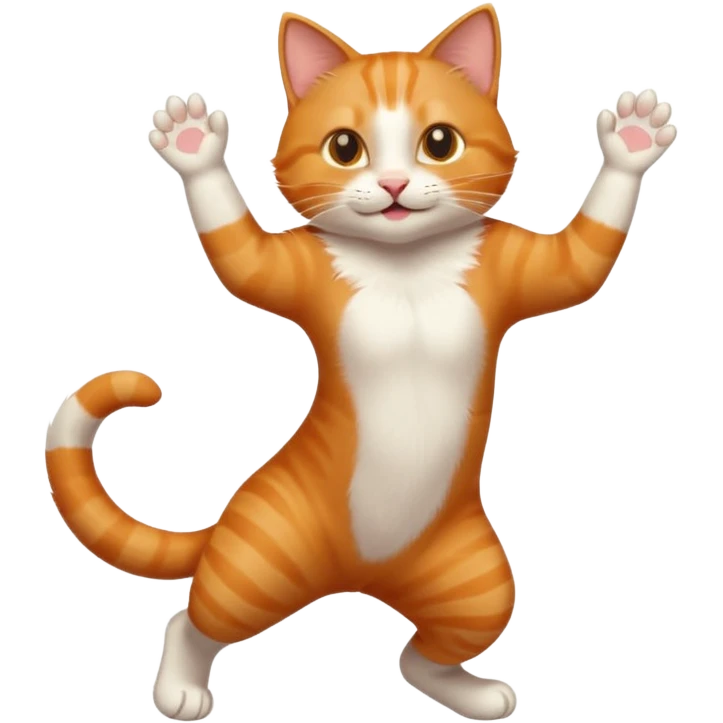 Dancing cat emoji