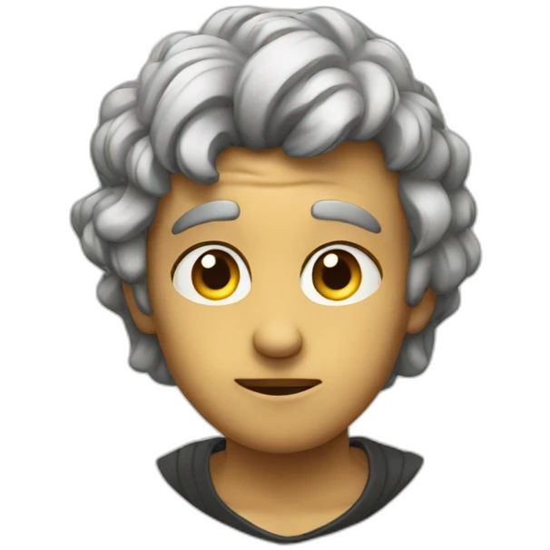 A thinking emojis emoji