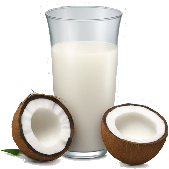 coconut milk emoji