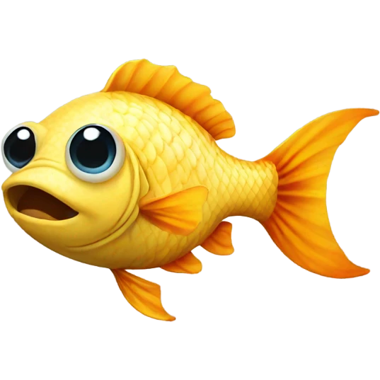 fish with shoes emoji