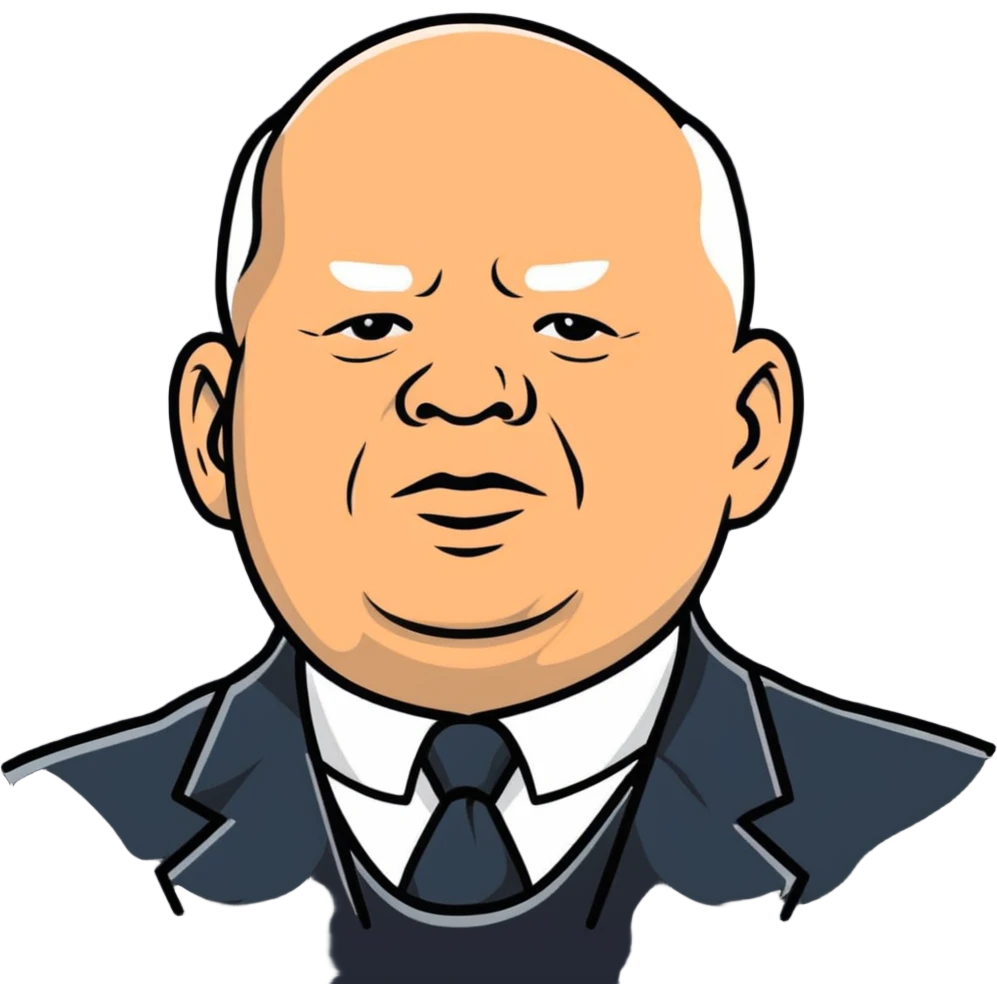 portrait of Nikita Khrushchev emoji