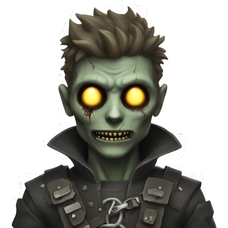 Fallout boy as a ghoul emoji