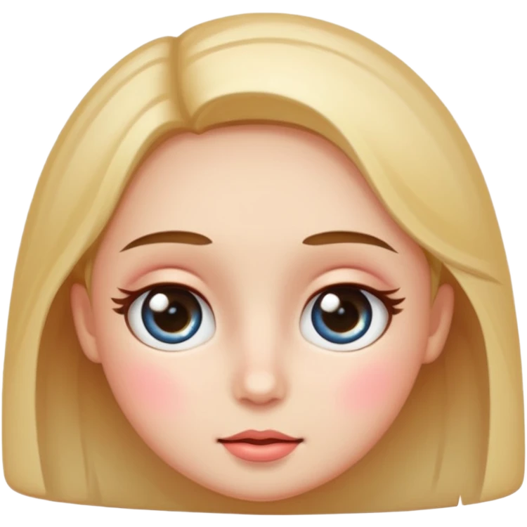 awww face with blushing cheeks, big sparkling eyes emoji