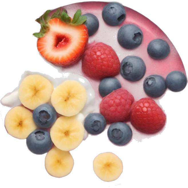 Smoothie bowl emoji