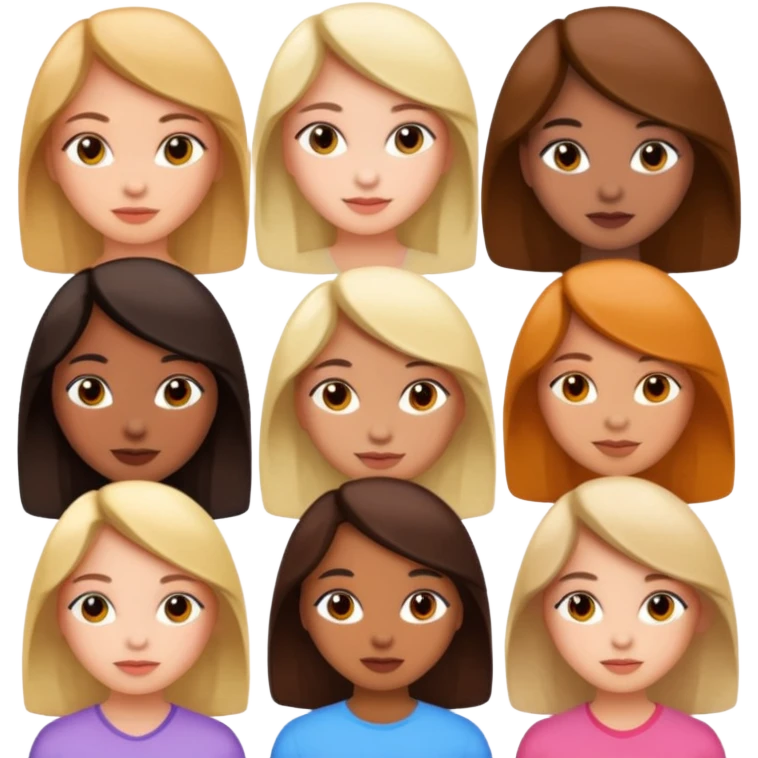 Girls emoji