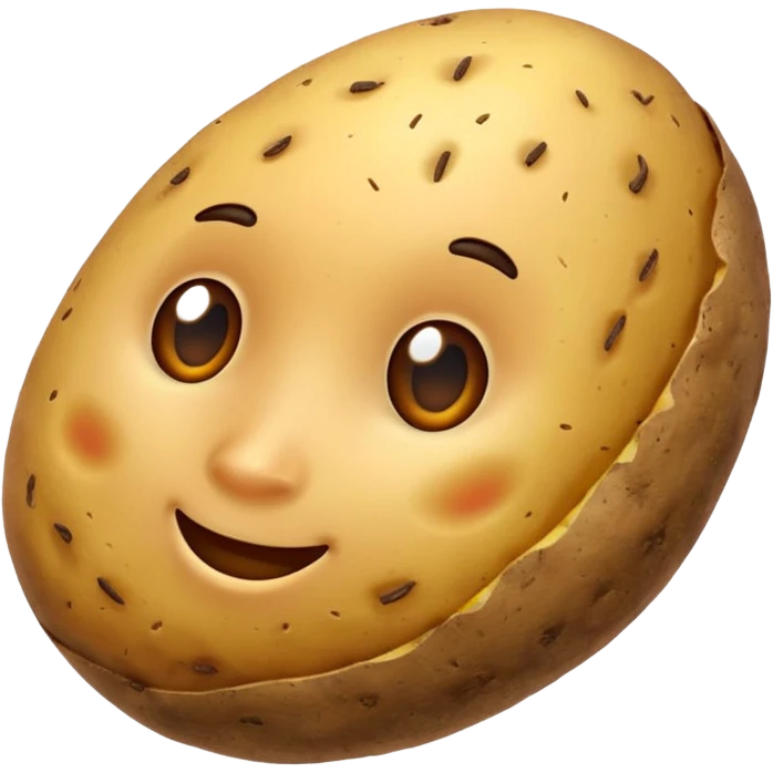 plain potato emoji