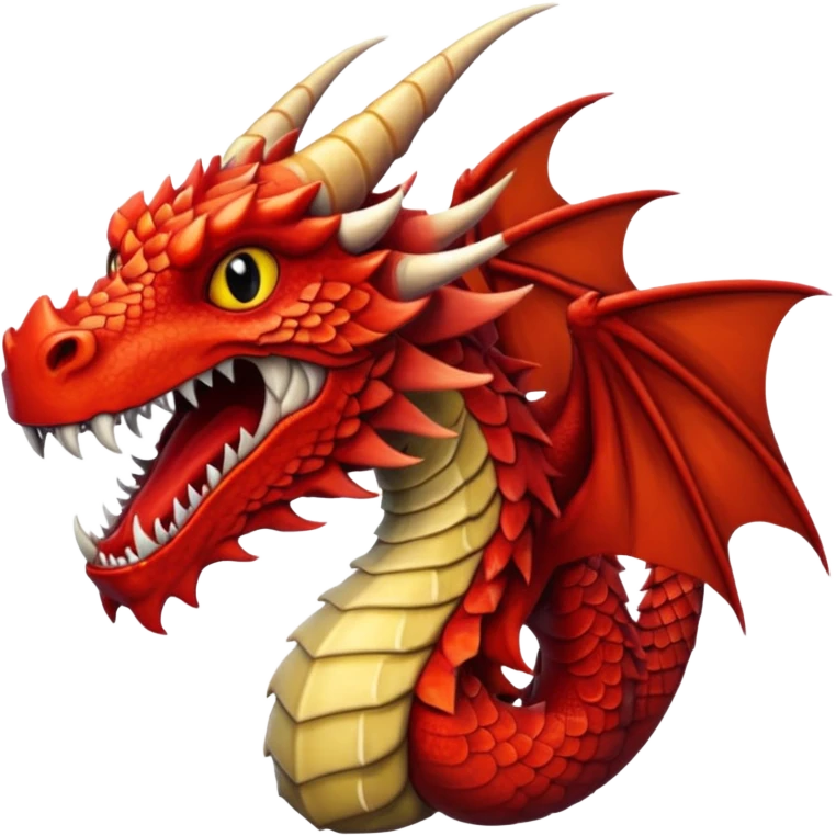 Red dragon emoji