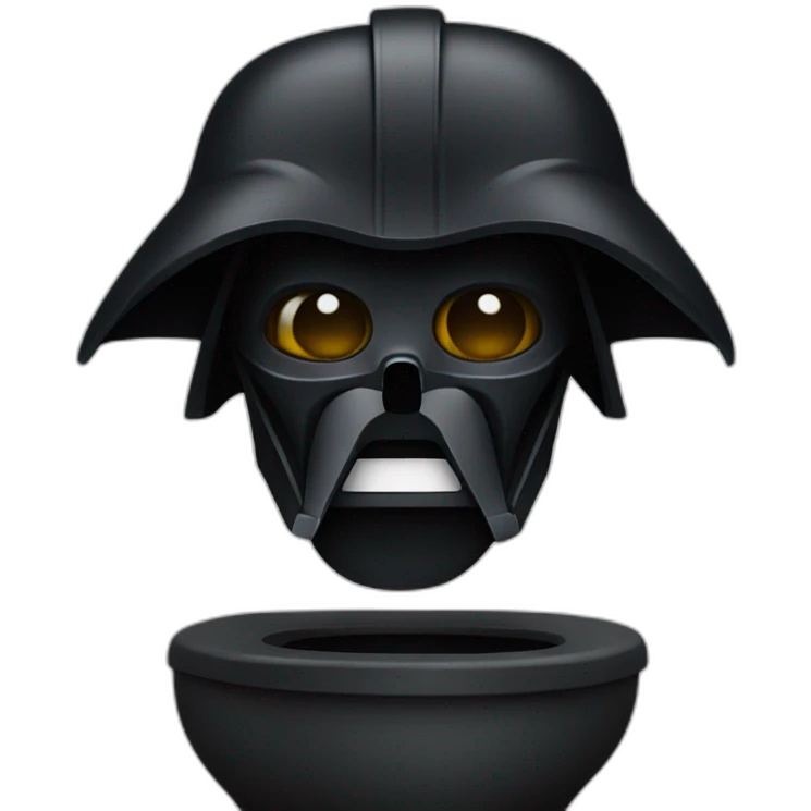 Dark-Vador-sit-on-toilet emoji