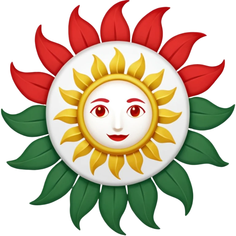 Kürdistan bayrağı emoji