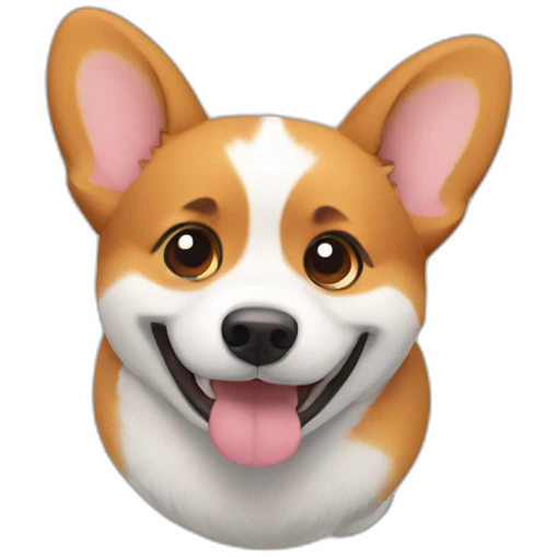 Corgi belly emoji