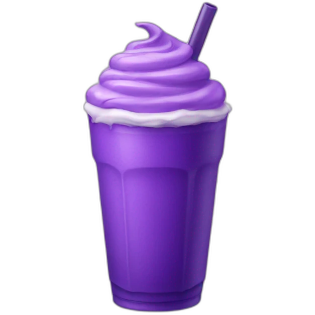 Purple shake  emoji