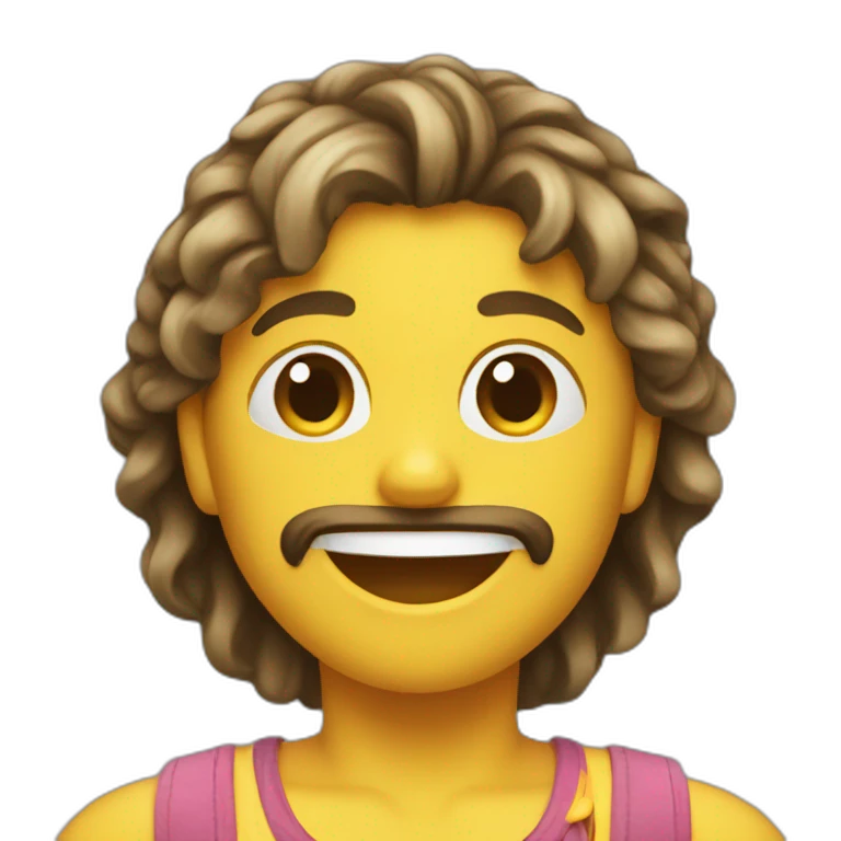 Chat à la plage emoji