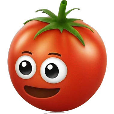 Tomato in face emoji  emoji