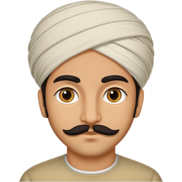 An ordinary Persian citizen in 1980 emoji