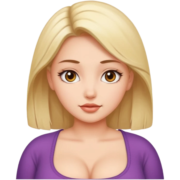 Fat girl with big boobs  emoji