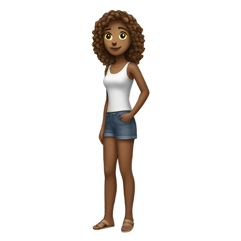 Girl on a yacht emoji