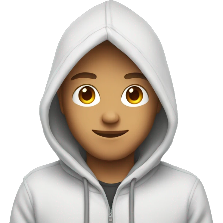 gamer guy with hoodie emoji