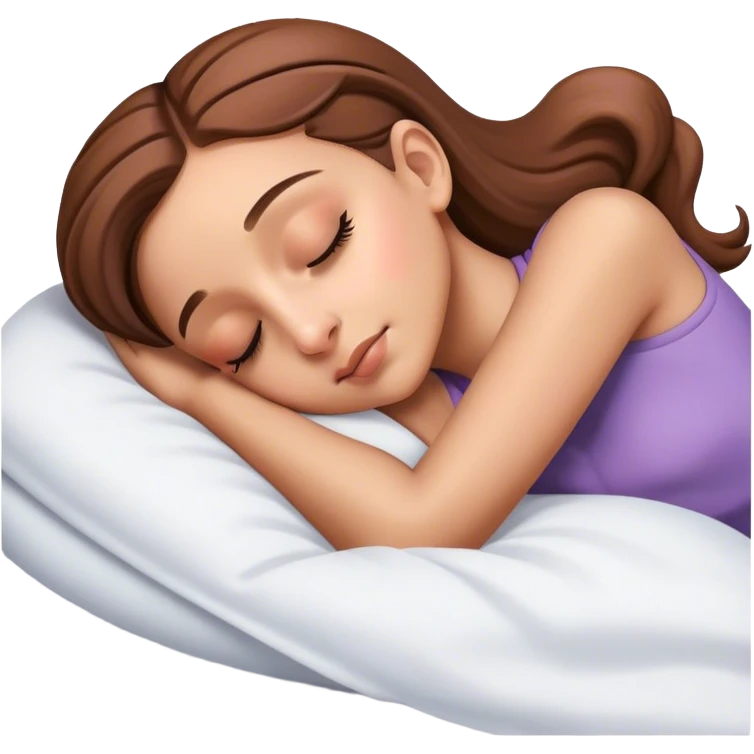 Ariana Grande sleeping emoji