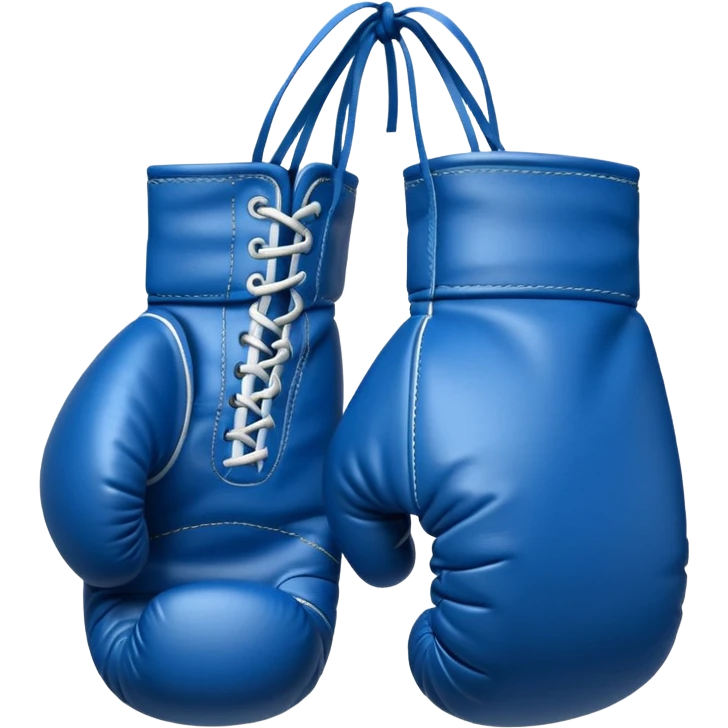 blue boxing gloves emoji