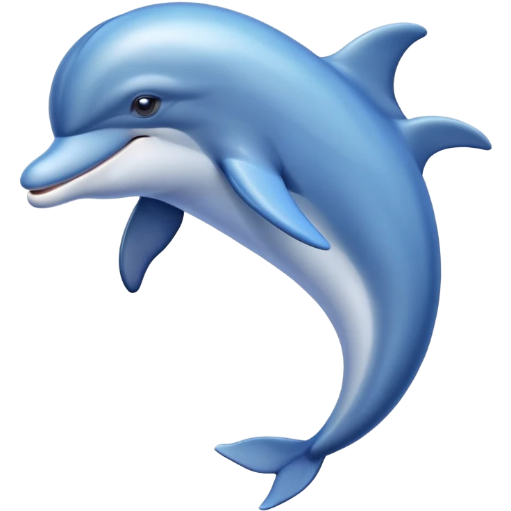 Dolphin with Jeans  emoji