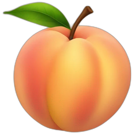 peach emoji