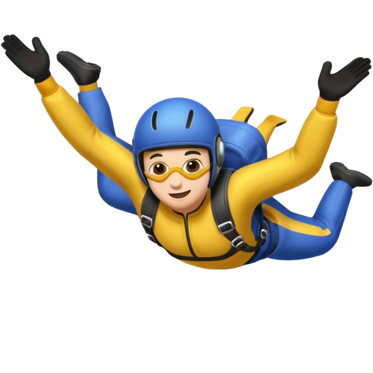 Skydiving emoji