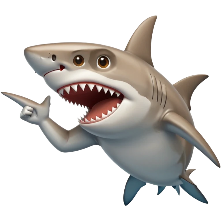 🦈🖕 emoji