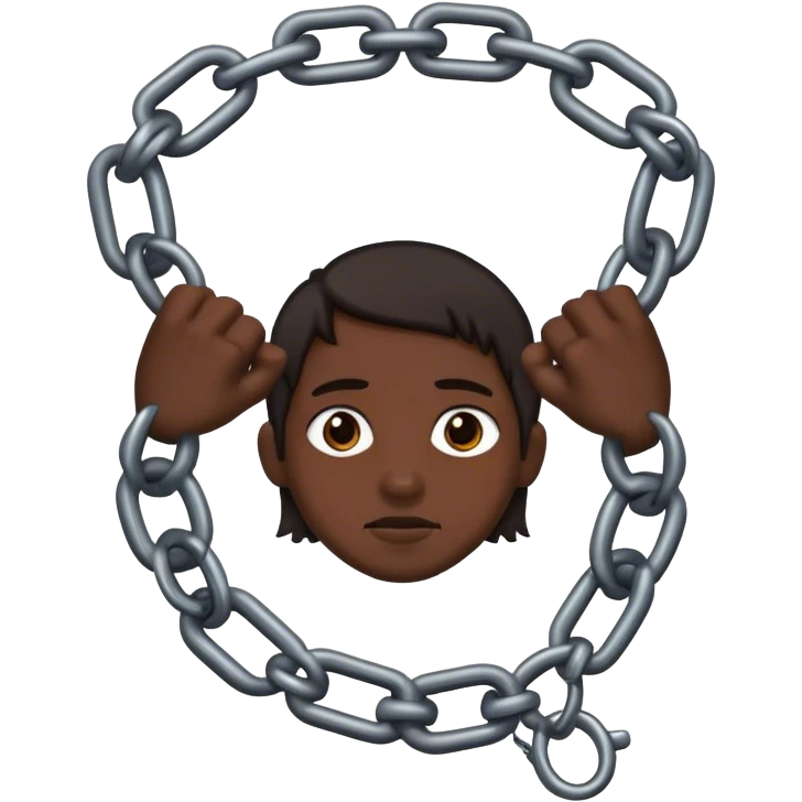 Slave in brackets emoji