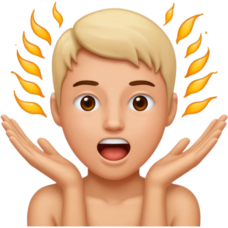 An emoji masturbating which means to have sex emoji