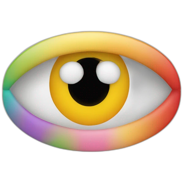 Cœur multicolore emoji