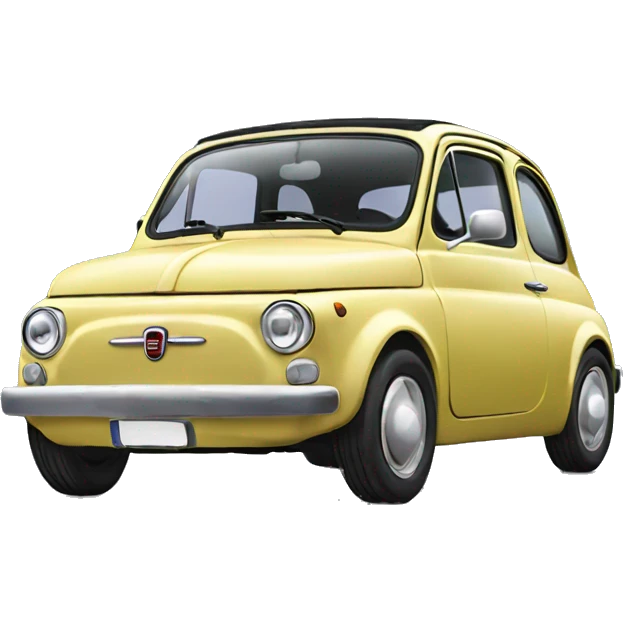 Fiat 500 emoji
