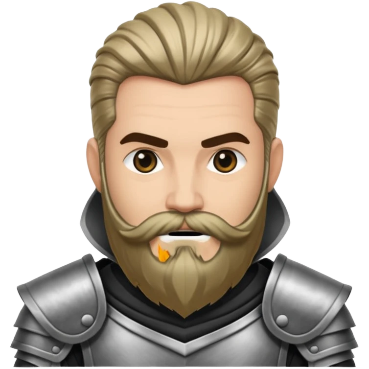 Enano dnd estilo blanco y negro dibujo emoji