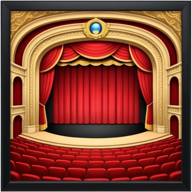 Fan opera theatre emoji
